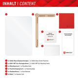 Folie de protectie Ecran Displex Tablet Glass pentru Apple iPad Pro 11 (2024), Sticla Flexibila, Full Glue