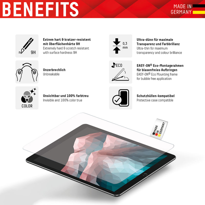 Folie de protectie Ecran Displex Tablet Glass pentru Samsung Galaxy Tab A 10.5 T595 / Tab A 10.5 T590, Sticla Flexibila, Full Gl