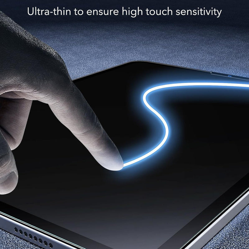 Folie de protectie Ecran ESR Armorite pentru Apple iPad Air (2022) / Pro 11 (2021) / Air (2020), Sticla securizata, Full Glue, S