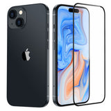 Folie de protectie Ecran ESR Armorite pentru Apple iPhone 15 Plus, Sticla securizata, Full Glu