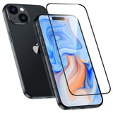 Folie de protectie Ecran ESR Armorite pentru Apple iPhone 15 Plus, Sticla securizata, Full Glu