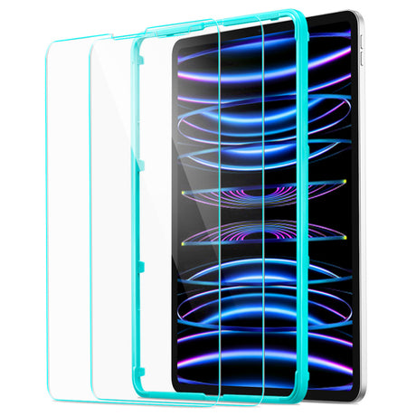 Folie de protectie Ecran ESR pentru Apple iPad Air (2022) / Pro 11 (2021) / Air (2020), Sticla Securizata, Full Glue, Set 2 buca