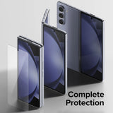 Folie de protectie Ecran Exterior Ringke Cover Display pentru Samsung Galaxy Z Fold5 F946, Sticla Securizata, Full Glue