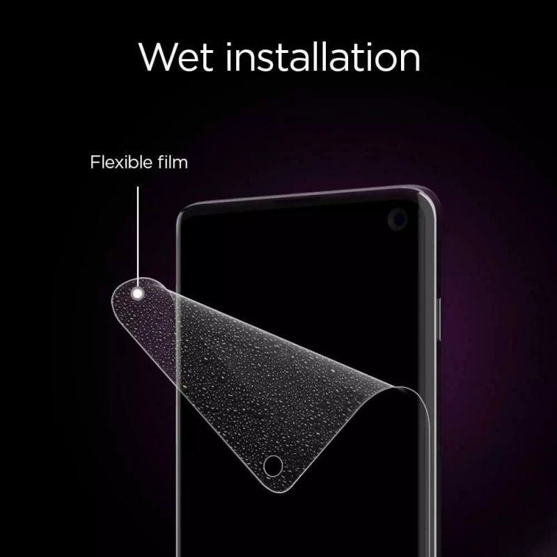 Folie de protectie Ecran Exterior Smart Protection Premium Classic pentru Samsung Galaxy Z Fold5 F946, Plastic, Set 2 bucati