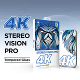 Folie de protectie Ecran Lito D+ Max 4K pentru Apple iPhone 17 Pro Max, Sticla Securizata, Full Glu