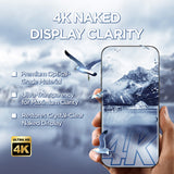 Folie de protectie Ecran Lito D+ Max 4K pentru Apple iPhone 17 Pro Max, Sticla Securizata, Full Glu