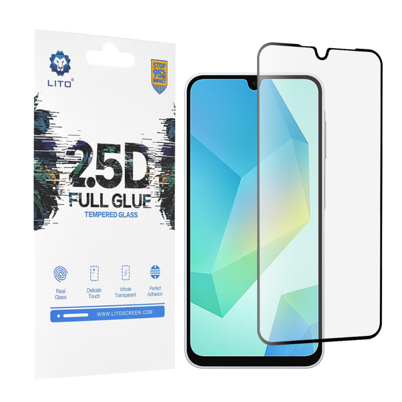 Folie de protectie Ecran Lito pentru Samsung Galaxy A16 5G A166 / A16 4G A165, Sticla securizata, Full Glue, 2.5D