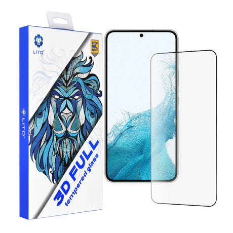 Folie de protectie Ecran Lito pentru Samsung Galaxy S23 S911 / S22 5G S901, Sticla Securizata, Full Glue, 3D
