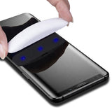 Folie de protectie Ecran Lito pentru Samsung Galaxy S7 edge G935, Sticla securizata, UV Glue, 3D