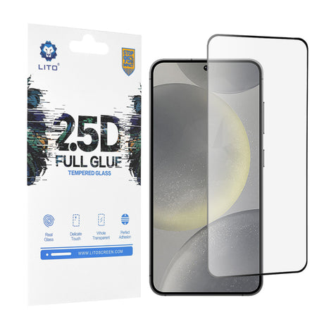 Folie de protectie Ecran Lito Ultra Thin pentru Samsung Galaxy S25 S931 / S24 S921, Sticla securizata, Full Glue, 2.5D