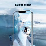Folie de protectie Ecran Mata Anank 5X Reinforced pentru Apple iPhone 17, Sticla Securizata, Full Glue, 2.5D