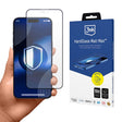 Folie de protectie Ecran Matte 3MK HardGlass Max pentru Apple iPhone 17 Pro, Sticla Securizata, Full Glu