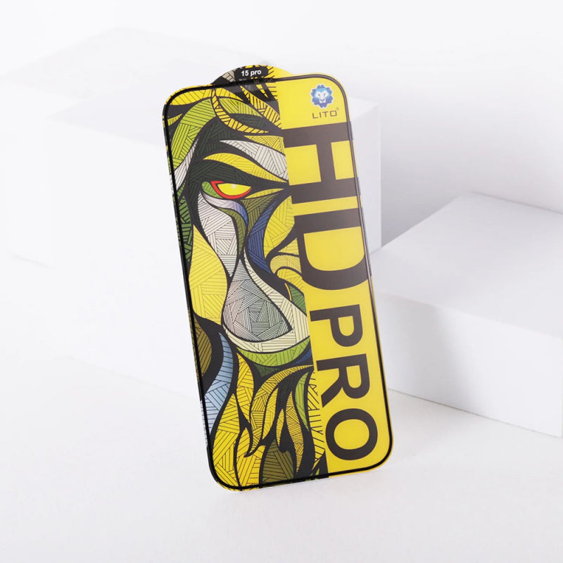 Folie de protectie Ecran Matte Lito HD Pro pentru Apple iPhone 16 Pro Max, Sticla securizata, Full Glu