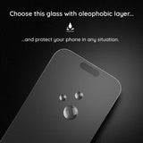 Folie de protectie Ecran Matte Lito HD Pro pentru Apple iPhone 16 Pro Max, Sticla securizata, Full Glu