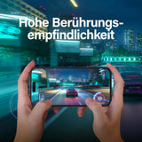 Folie de protectie Ecran Matte PanzerGlass Ultra-Wide Fit Gaming pentru Apple iPhone 16 Pro Max, Sticla Securizata, Full Glu