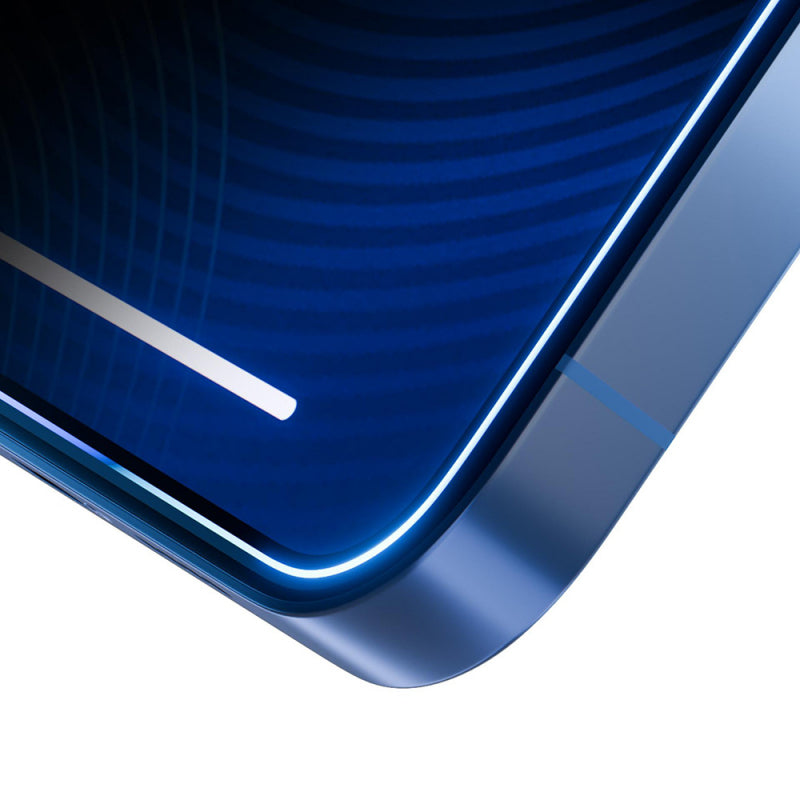 Folie de protectie Ecran Matte Privacy 3MK HardGlass Max pentru Apple iPhone 17 Pro Max, Sticla Securizata, Full Glue