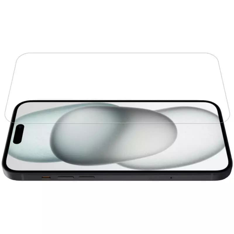 Folie de protectie Ecran Nillkin Amazing H pentru Apple iPhone 15 Plus, Sticla securizata, Full Glue