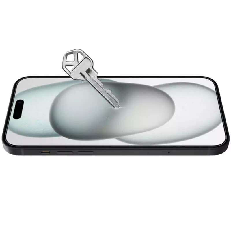 Folie de protectie Ecran Nillkin Amazing H pentru Apple iPhone 15 Plus, Sticla securizata, Full Glue