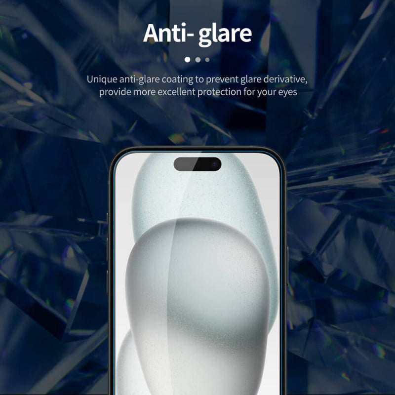 Folie de protectie Ecran Nillkin Amazing H pentru Apple iPhone 15 Plus, Sticla securizata, Full Glue