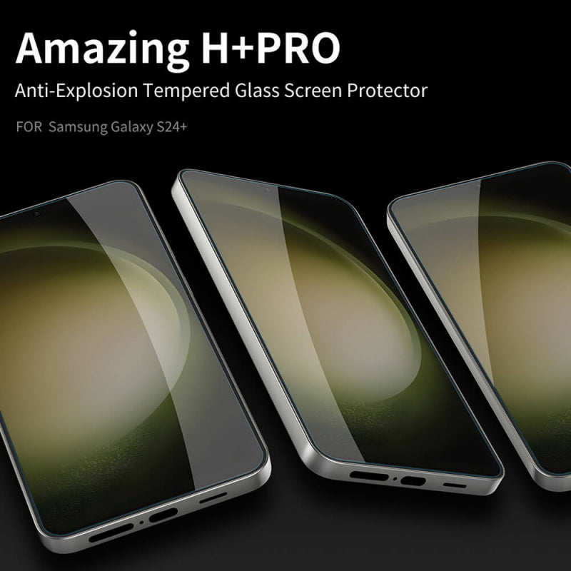 Folie de protectie Ecran Nillkin Amazing H+ Pro pentru Samsung Galaxy S24+ S926, Sticla securizata, Full Glue