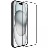 Folie de protectie Ecran Nillkin CP pentru Apple iPhone 15 Plus, Sticla securizata, Full Glu