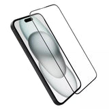 Folie de protectie Ecran Nillkin CP pentru Apple iPhone 15 Plus, Sticla securizata, Full Glu