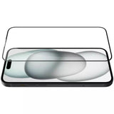 Folie de protectie Ecran Nillkin CP pentru Apple iPhone 15 Plus, Sticla securizata, Full Glu