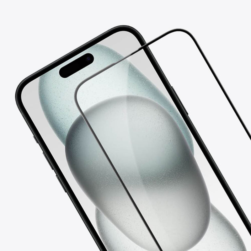 Folie de protectie Ecran Nillkin CP pentru Apple iPhone 15 Plus, Sticla securizata, Full Glu