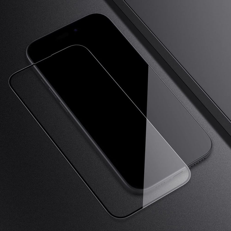 Folie de protectie Ecran Nillkin CP pentru Apple iPhone 15 Plus, Sticla securizata, Full Glu
