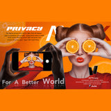 Folie de protectie Ecran Privacy Anank 5X Reinforced 180 pentru Apple iPhone 17, Sticla Securizata, Full Glue, 2.5D