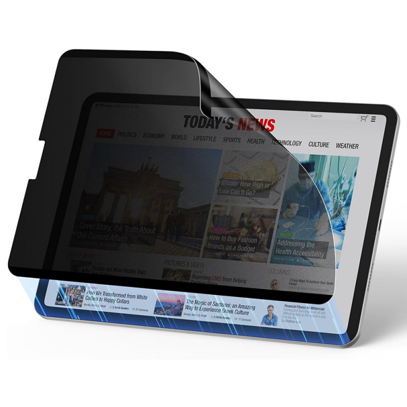 Folie de protectie Ecran Privacy ESR Magnetic pentru Apple iPad Air 11 (2025) / Air 11 (2024), Plastic