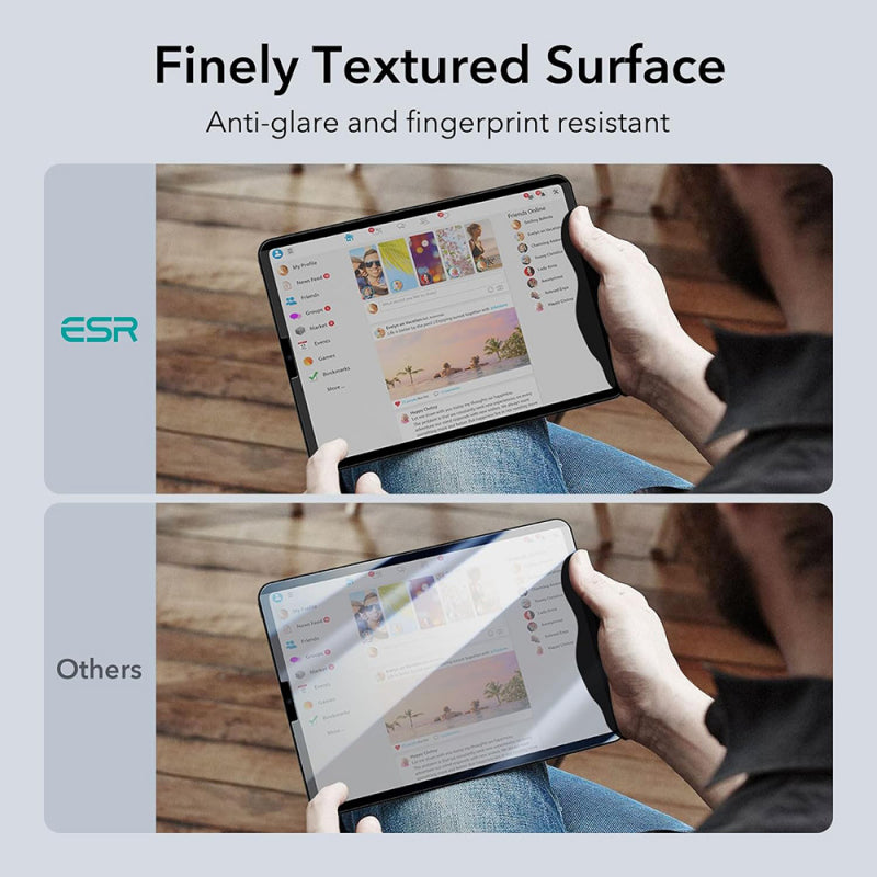 Folie de protectie Ecran Privacy ESR Magnetic pentru Apple iPad Air 11 (2025) / Air 11 (2024), Plastic