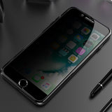 Folie de protectie Ecran Privacy Lito Classic pentru Apple iPhone 12 / 12 Pro, Sticla securizata, Full Glue, 2.5D