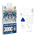 Folie de protectie Ecran Privacy Lito D+ Max 300C pentru Apple iPhone 16 Plus, Sticla securizata, Full Glue