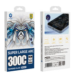 Folie de protectie Ecran Privacy Lito D+ Max 300C pentru Apple iPhone 16 Plus, Sticla securizata, Full Glue