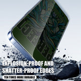 Folie de protectie Ecran Privacy Lito D+ Max Strong pentru Apple iPhone 17 Air, Sticla Securizata, Full Glue