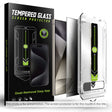 Folie de protectie Ecran Privacy Techsuit TitanGlass CrystalHD pentru Samsung Galaxy S25+ S936 / S24+ S926, Sticla securizata, F