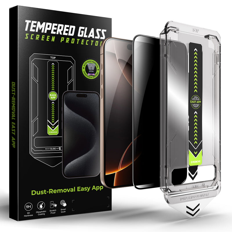 Folie de protectie Ecran Privacy Techsuit TitanGlass pentru Apple iPhone 12 / 12 Pro, Sticla securizata, Full Glue