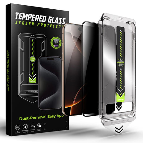 Folie de protectie Ecran Privacy Techsuit TitanGlass pentru Apple iPhone 12 / 12 Pro, Sticla securizata, Full Glue