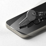 Folie de protectie Ecran Ringke Easy Slide pentru Google Pixel 9a, Sticla Securizata, Full Glue, Set 2 bucati