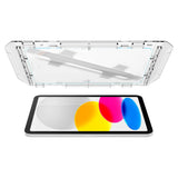 Folie de protectie Ecran Spigen GlastR EZ FIT pentru Apple iPad (2025) / (2022), Sticla securizata, Full Glue