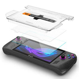 Folie de protectie Ecran Spigen GlastR EZ FIT pentru Asus ROG Ally X, Sticla Securizata, Full Glue, Set 2 bucati