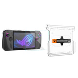 Folie de protectie Ecran Spigen GlastR EZ FIT pentru Asus ROG Ally X, Sticla Securizata, Full Glue, Set 2 bucati
