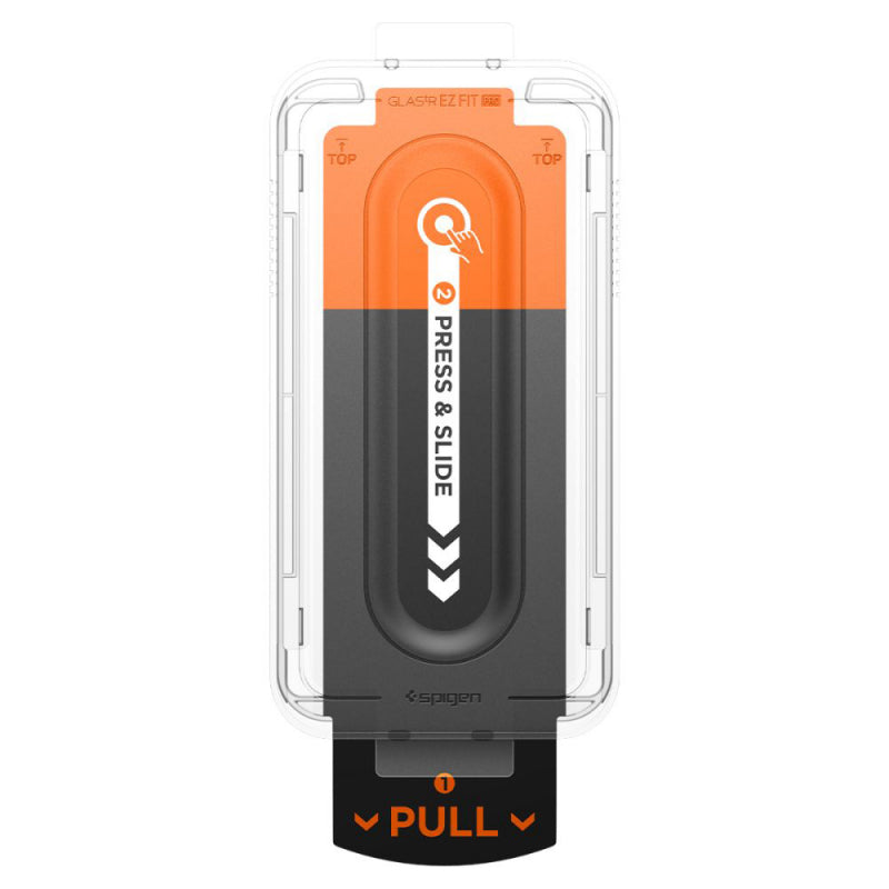Folie de protectie Ecran Spigen GlastR EZ FIT Pro pentru Samsung Galaxy S25 Edge S937, Sticla securizata, Full Glue