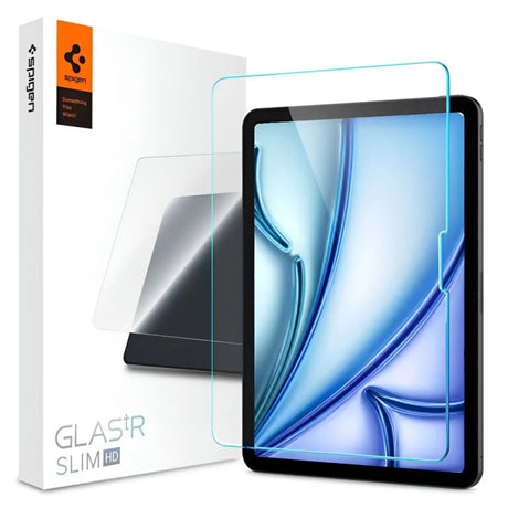 Folie de protectie Ecran Spigen GlastR Slim pentru Apple iPad Air 11 (2025) / Air 11 (2024), Sticla securizata, Full Glue