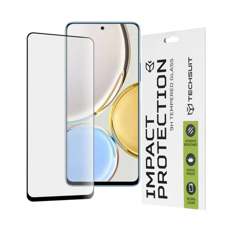 Folie de protectie Ecran Techsuit pentru Honor Magic4 Lite, Sticla securizata, Full Glue, 111D
