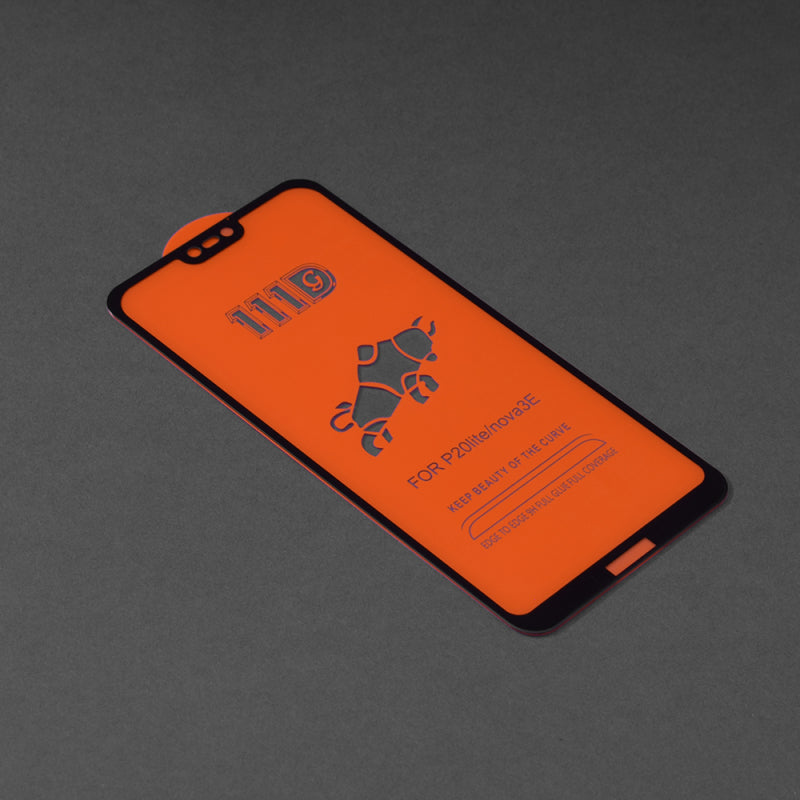 Folie de protectie Ecran Techsuit pentru Huawei P20 Lite, Sticla securizata, Full Glue, 111D