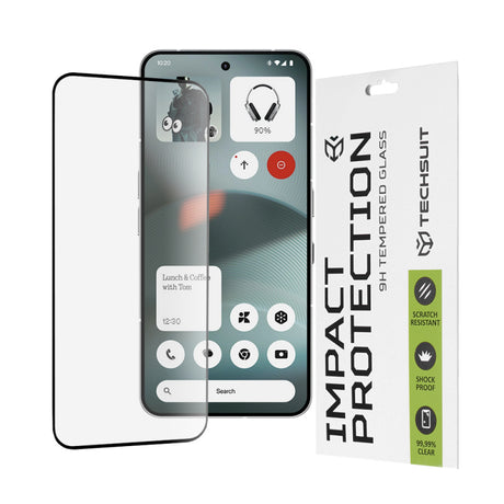 Folie de protectie Ecran Techsuit pentru Nothing Phone (3), Sticla securizata, Full Glue, 111D