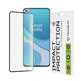 Folie de protectie Ecran Techsuit pentru OnePlus 8T, Sticla securizata, Full Glue, 111D