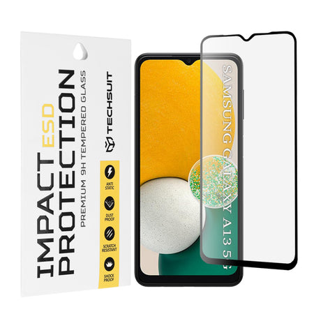 Folie de protectie Ecran Techsuit pentru Samsung Galaxy A04 A045 / A04s A047 / A13 5G A136, Sticla Securizata, Full Glu